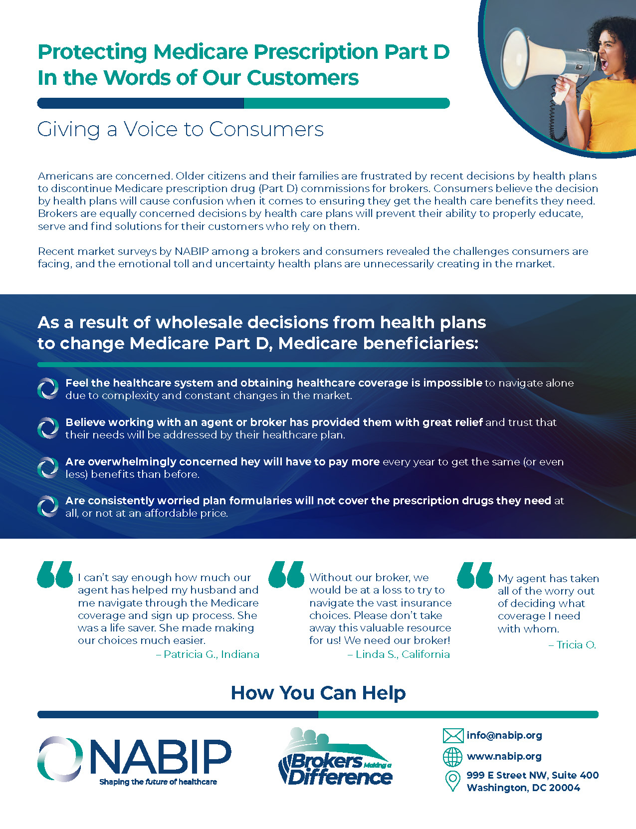Medicare Prescription Part D Testimonials Ad
