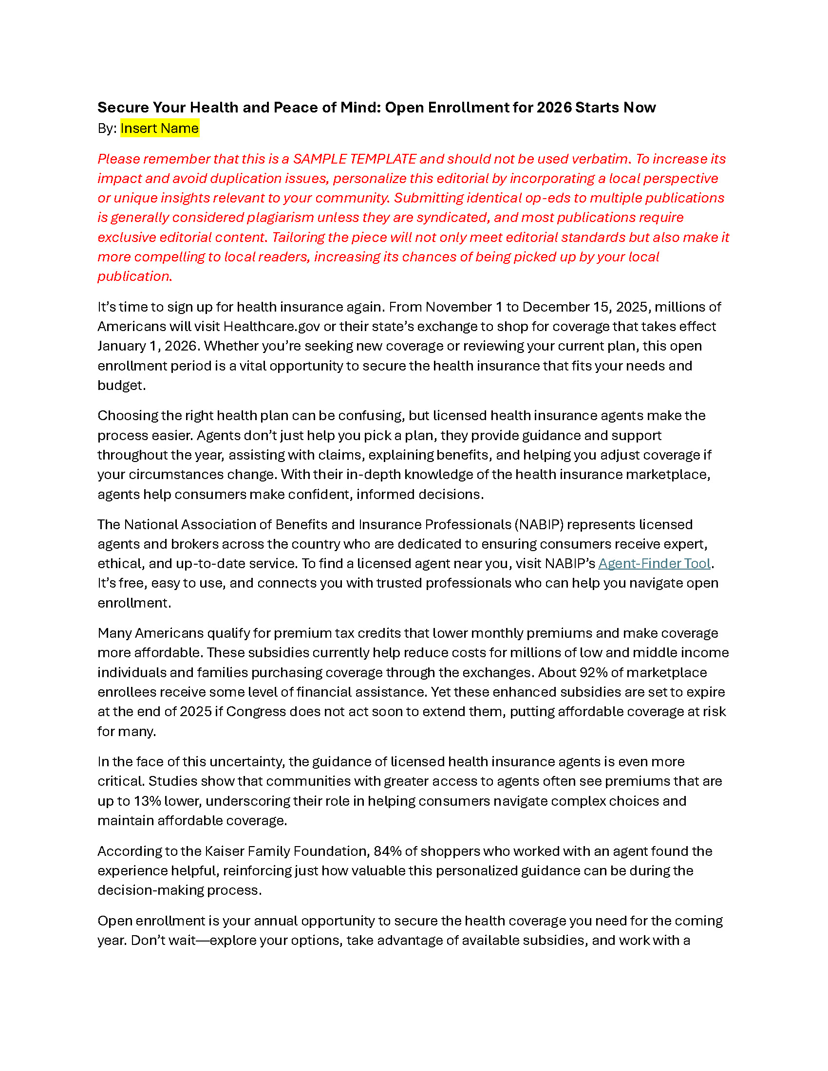 OEP Op-ed for Chapters