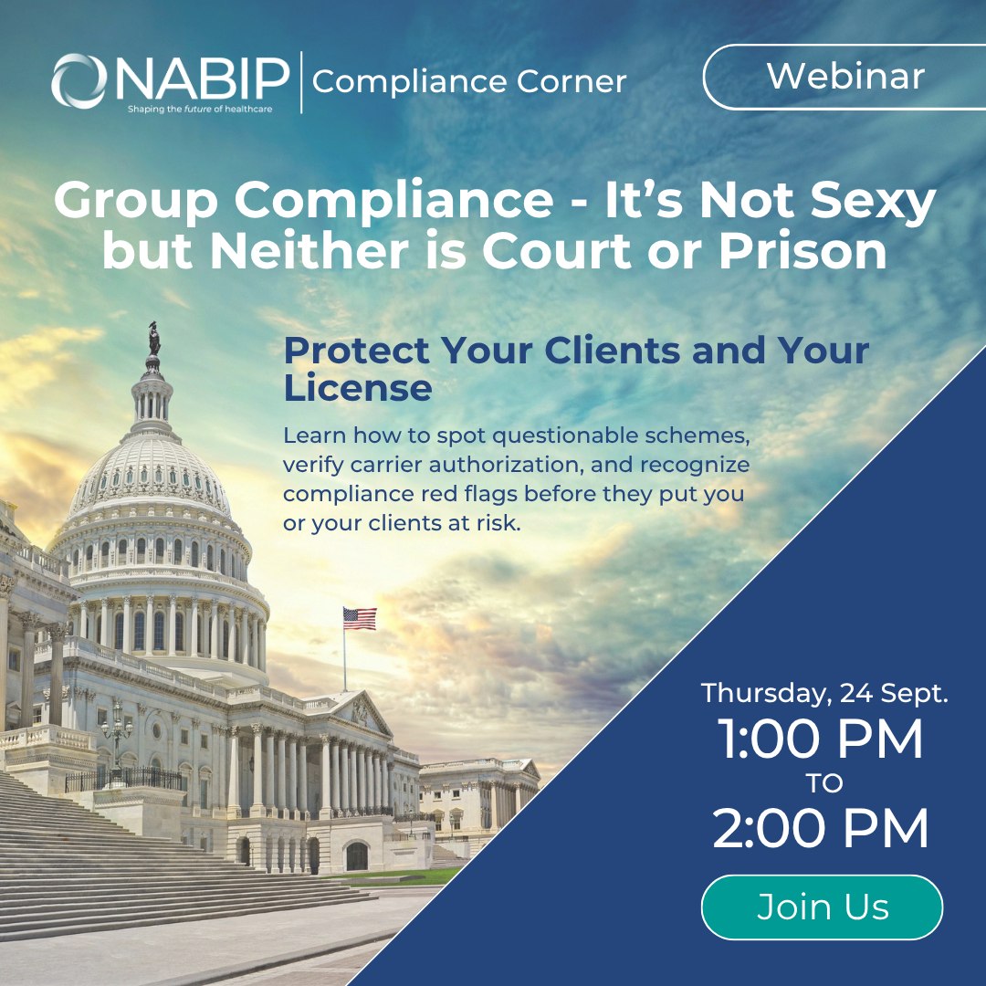 NABIP Compliance Corner Template1 Copy 2