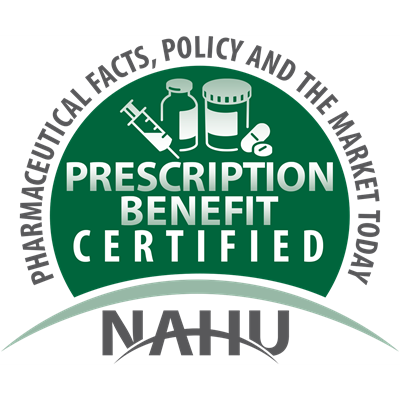 NAHU Prescription Benefit Certification Logo Square (1)