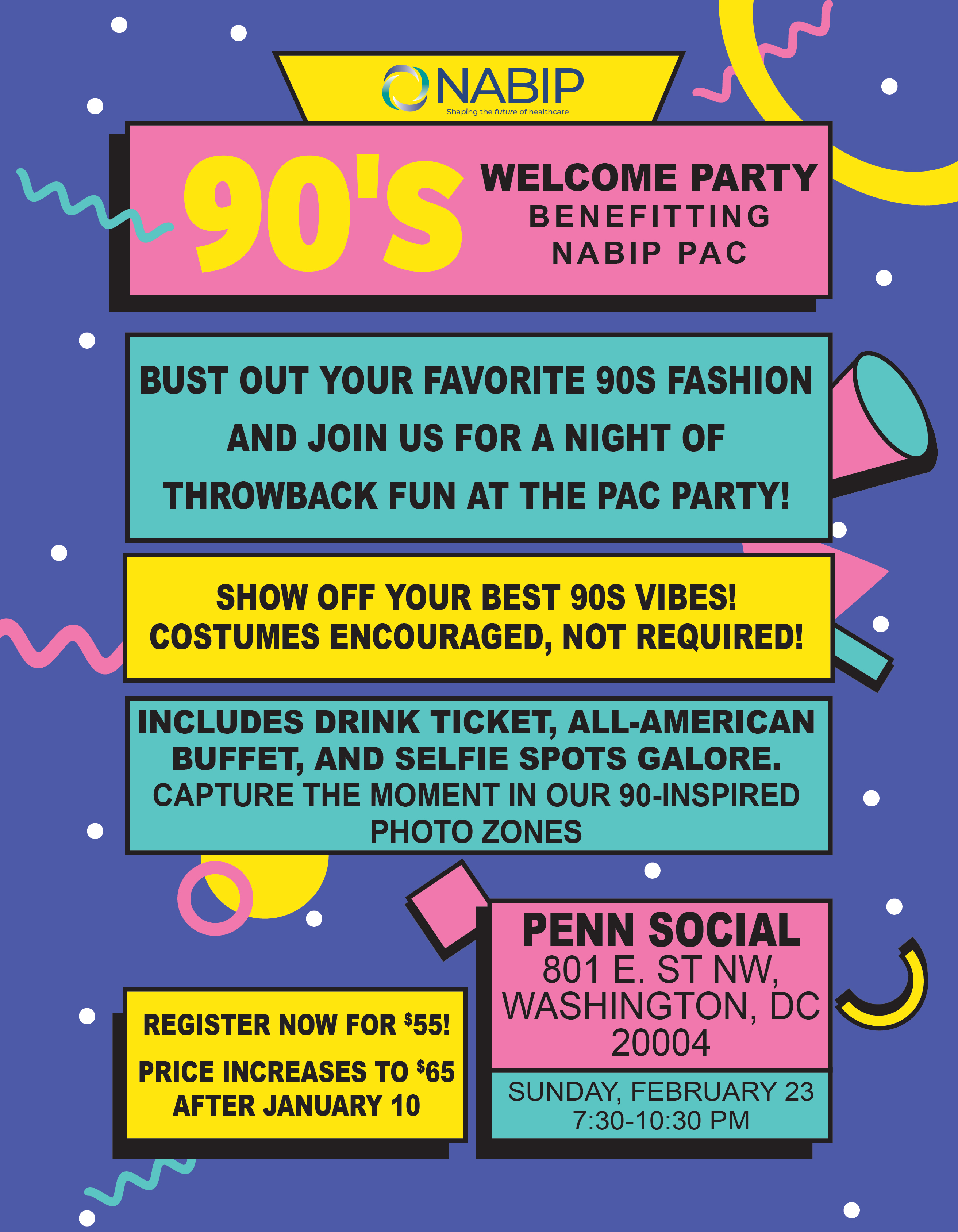 NABIP 90'S Party Flyer (1)